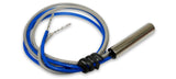 1WT_6SSP_1_30cm_2w: 1-Wire Temperature sensor with stainless steel probe and 30cm long wires