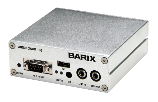 Barix Annuncicom-100: IP-Audio Encoder/Decoder