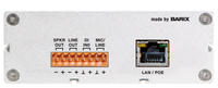 Barix Annuncicom-60:  POE-enabled IP-Audio Encoder/Decoder